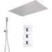 Hudson Reed Kit de douche thermostatique encastré 80x50cm