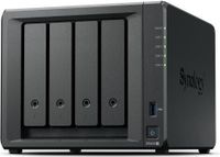 Synology DiskStation DS423+ NAS, desktopmodel, Intel® Celeron® J4125 processor, 2 GB DDR4 RAM, 16 TB HDD, DiskStation Manager, zwart (DS423+ + 4x HAT3300-4T)