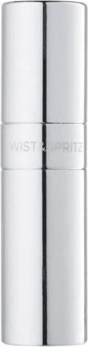 Twist & Spritz Refillable Atomiser Spray 8ml - Polished Silver
