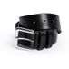 Ceinture en toile avec boucle argentée
