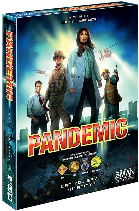 Pandemic - Engelstalig Bordspel | Z-Man Games | ZMG71100