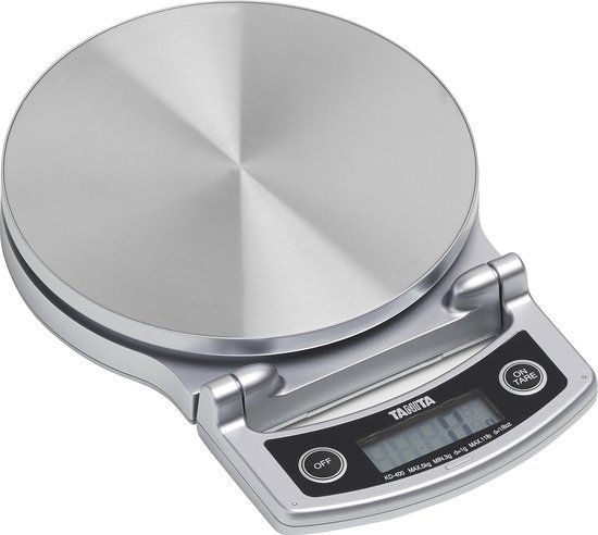 TANITA KD-400 Precisie keukenweegschaal - RVS Rond