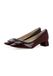 EVITA Pumps SABRINA bordeaux / zwart