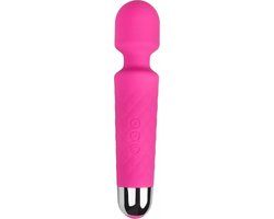 EasyToys Mini Wand Vibrator - Roze - Oplaadbaar - Waterproof