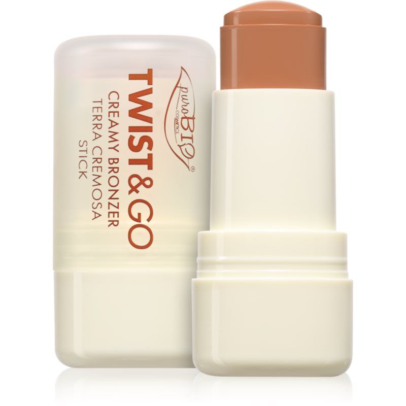 puroBIO Cosmetics Purobio Creamy Blush Bronzer Twist & Go - 02