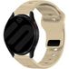 Strap-it Withings Steel HR - 40mm outdoor siliconen bandje (beige-bruin)