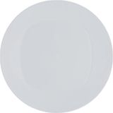 Excellent Houseware Ontbijt/dinerbordjes - 4x stuks - wit - 20 cm