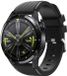 Strap-it Bracelet de montre connectée en silicone - Noir - Convient pour Huawei Watch GT 3 46mm