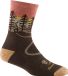 Darn Tough Northwoods Micro Crew Midweight with Cushion - Hikingsokken en wandelsokken van merinowol - Vrouwen - Earth - Maat 35-37