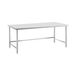 Royal Catering Werktafel roestvrij staal - 200 x 90 cm - 100 kg capaciteit