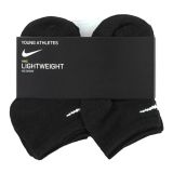 Nike Kids Colorful Low Invisible Socks 6 Pairs Black EU 27-35