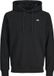 JJ REBEL Logo Hoodie Heren Zwart Maat S