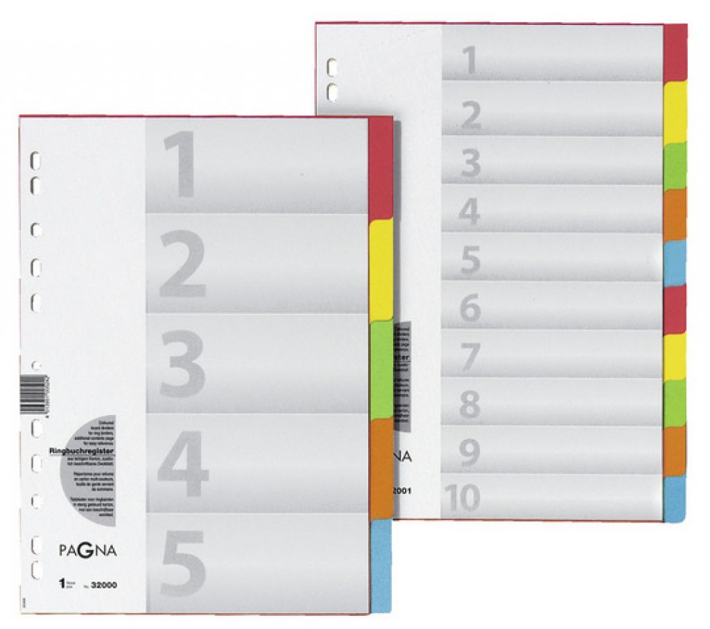 PAGNA 32006-20 Indextabs - Meerkleurig