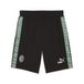 PUMA Milan Sweatshorts King - Zwart/groen/wit - Maat Small
