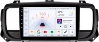 Happiq Autoradio avec Bluetooth et CarPlay pour Peugeot Expert 3, Citroën Jumpy 3 & SpaceTourer (2016-2021) - Convient pour Apple et Android - Stéréo - Navigation - 6Go 64Go
