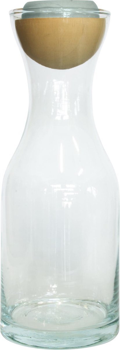 TAK Design Karaf Botto 1,4 Liter Glas Transparant/groen