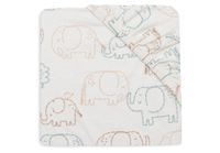 Jollein Jersey Hoeslaken Wieg 40/50x80/90cm Katoen Elephant Tales