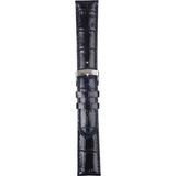 Morellato PMX062SAMBA PF Horlogebandje - Leer - Donkerblauw - 20 mm