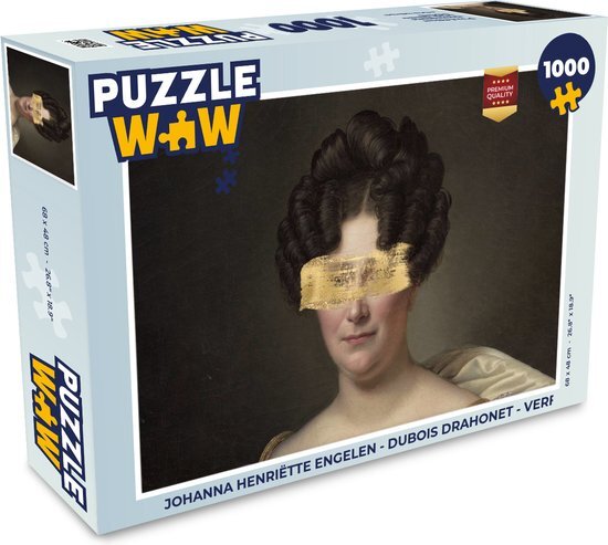 MuchoWow Puzzel Johanna Henriëtte Engelen - Dubois Drahonet - Verf - Legpuzzel - Puzzel 1000 stukjes volwassenen