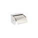 Garcia de Pou Roestvrij Staal Huishoudelijk Toiletpapier Dispenser, 13 x 12 x 9,5 cm, Zilver, One Size