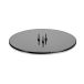Ester & Erik Kandelaar Plate Medium D12cm Shiny Noir