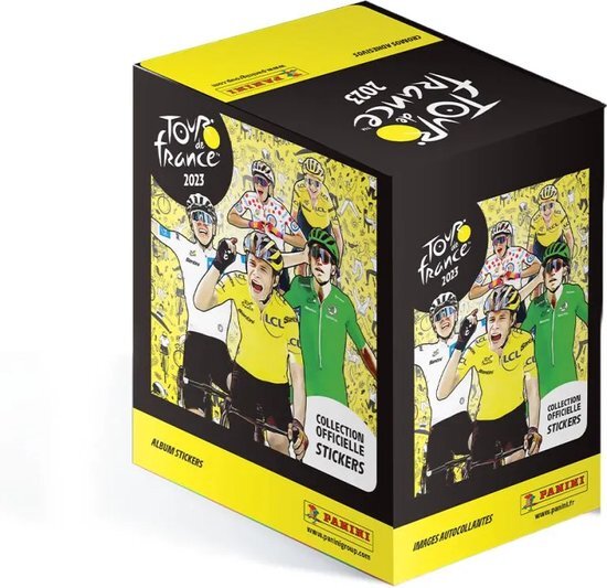 Panini Tour de France 2023 Box met 36 hoezen, 004614BOX36F