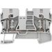 Siemens 8WH20000AJ00 Borne de passage 10,2 mm Connexion à ressort Gris 50 pièce(s)