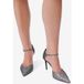 IRO Paris Zaniah Escarpins pailletés Noir/argent Taille : 37