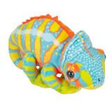 Wild Republic Pocketkins Eco Kameleon, pluche dier, 12 cm, pluche speelgoed, gemaakt van gerecyclede materialen, milieuvriendelijk