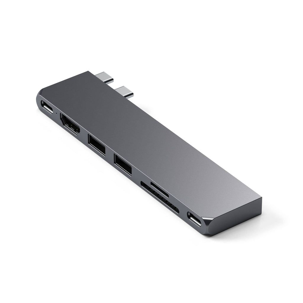 Satechi USB-C Pro Hub Slim Adapter - Space Gray