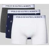 Polo Ralph Lauren Boxershorts 'CLSSIC' grijs / donkergrijs / zwart / wit