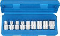 Condor Jeu de douilles Torx E10-E24, 1/2", 9 pièces