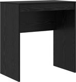 vidaXL Bureau Zwart Eiken 115,5 x 40 x 127 cm