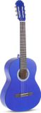 Gibraltar Bol Klassieke gitaar Basic 3/4 transparant blauw