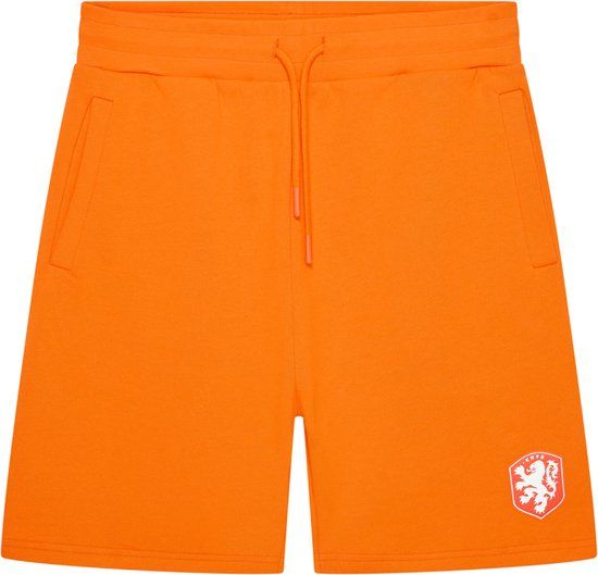 KNVB State of Football B.V. Nederlands Elftal Korte Broek Heren - Maat L - KNVB Fankleding - Katoen - Oranje