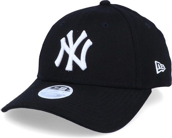 New Era New York Yankees Essential 9Forty Women's Cap - Black/White