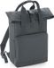 Bagbase Twin Handle Roll-Top Backpack BagBase - 11 Liter Graphite Grey
