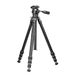 Vanguard Veo 5 234AO26 Reis-statief van aluminium, observatiekop, 2-weg, 23 mm