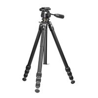 Vanguard Veo 5 234AO26 Reis-statief van aluminium, observatiekop, 2-weg, 23 mm