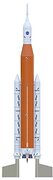 Estes NASA SLS (schaal 1:200), Multi kleuren