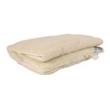 Snoozing Texel wol onderdeken - Lits-jumeaux (180x210 cm) - wit