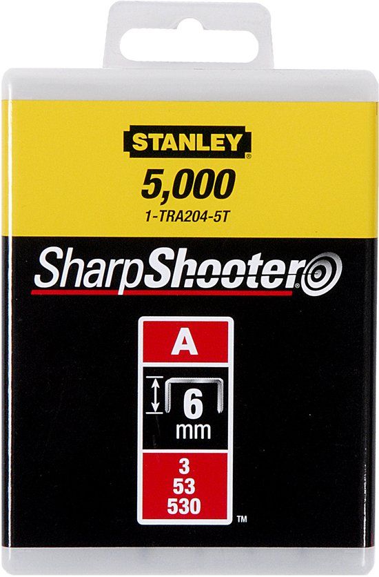 Stanley Nieten 8mm Type A - 5000 Stuks - 1-TRA205-5T