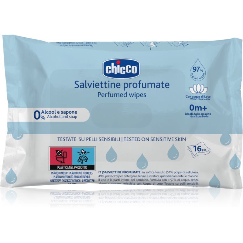 Chicco Perfumed Wipes