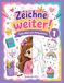 Zeichne weiter!: Halbe Bilder zum Fertigzeichnen für kreative Mädchen