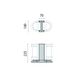 Performance in Lighting NIKKO+MAST 21 H200 GRIJS-Mast 21 235 mm