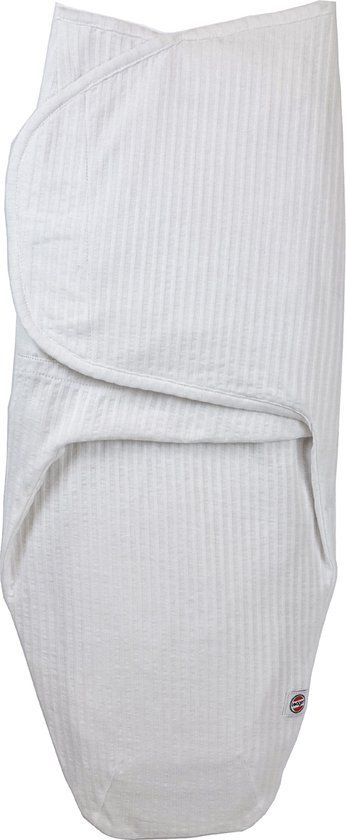 Lodger Bundler - Inbakerslaapzak - Wit - 0.3 TOG - 60cm (0-4M) - Seersucker Katoen