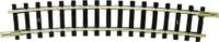 Fleischmann N Fleischmann rails (zonder ballastbed) 22225 Gebogen rails 15 ° 329 mm 12 stuk(s)