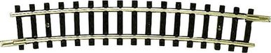 Fleischmann N Fleischmann rails (zonder ballastbed) 22225 Gebogen rails 15 ° 329 mm 12 stuk(s)