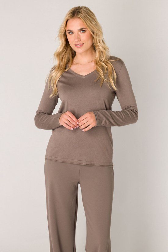 BASE LEVEL Yola Trui - Dark Taupe - maat 36