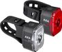 AXA Niteline Spot+ fietsverlichting set – Oplaadbare LED fietsverlichting voor- en achterlicht – USB C – Duurzaam ontwerp voor dagelijks gebruik